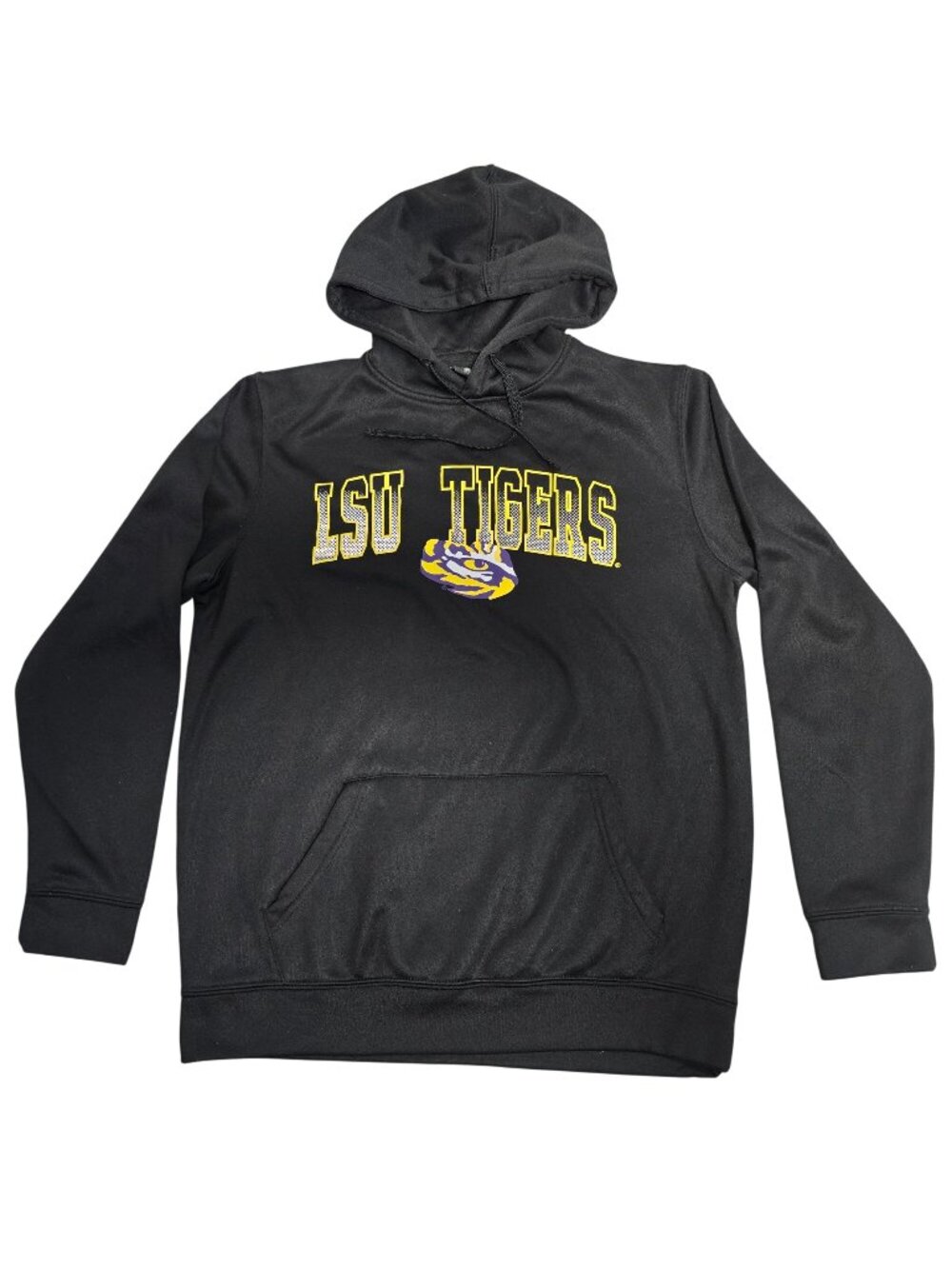 LSU Tigers Black Hoodie Sweatshirt Mens Medium By Colosseum